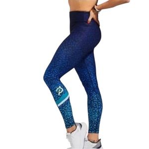 Peloton WITH Women’s Reversible High Waist Leggings Wild Kite NWT